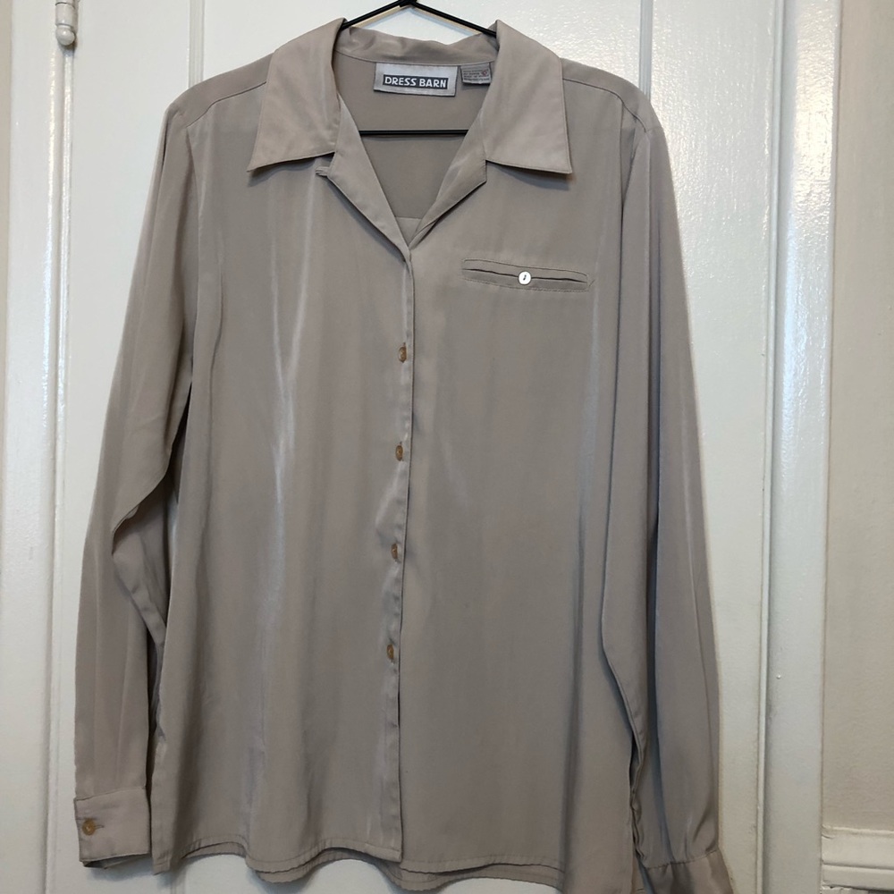 Tan Blouse